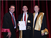 GÖREVDE YÜKSELEN VE YENİ ATANAN AKADEMİK PERSONELLER BELGELERİNİ ALDI
