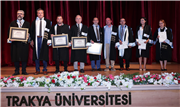 GÖREVDE YÜKSELEN VE YENİ ATANAN AKADEMİK PERSONELLER BELGELERİNİ ALDI
