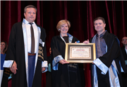 GÖREVDE YÜKSELEN VE YENİ ATANAN AKADEMİK PERSONELLER BELGELERİNİ ALDI