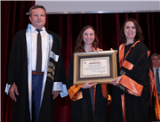 GÖREVDE YÜKSELEN VE YENİ ATANAN AKADEMİK PERSONELLER BELGELERİNİ ALDI