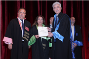 GÖREVDE YÜKSELEN VE YENİ ATANAN AKADEMİK PERSONELLER BELGELERİNİ ALDI