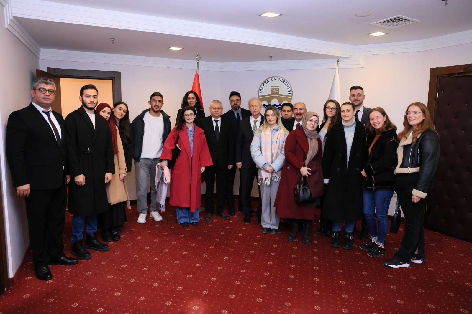 SOSYAL BİLİMLER ENSTİTÜSÜ ULUSLARARASI ÖĞRENCİLERİ REKTÖRLÜĞÜMÜZDE