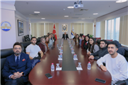 SOSYAL BİLİMLER ENSTİTÜSÜ ULUSLARARASI ÖĞRENCİLERİ REKTÖRLÜĞÜMÜZDE