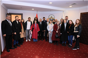 SOSYAL BİLİMLER ENSTİTÜSÜ ULUSLARARASI ÖĞRENCİLERİ REKTÖRLÜĞÜMÜZDE