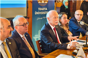 REKTÖR PROF. DR. MUSTAFA HATİPLER'DEN BASIN TOPLANTISI