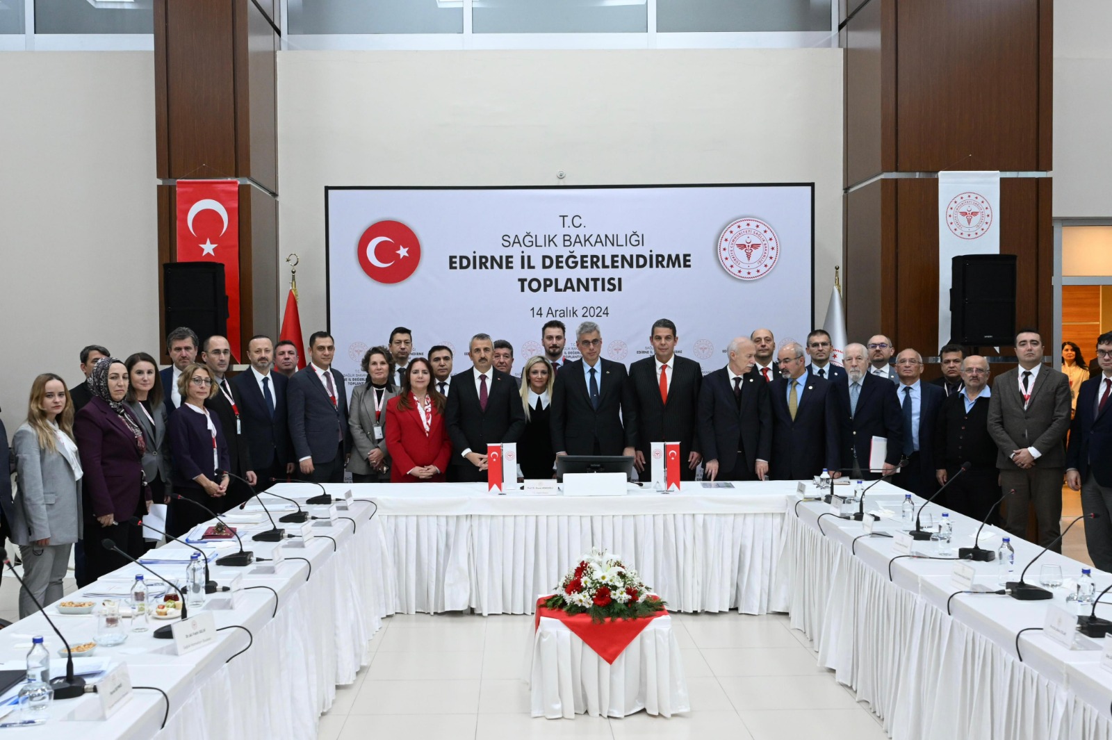 EDİRNE SAĞLIK TESİSLERİ İL DEĞERLENDİRME KURULU TOPLANTISINA KATILDIK