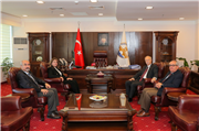 LETONYA BÜYÜKELÇİSİ ŞULE ÖZTUNÇ’TAN REKTÖRÜMÜZE ZİYARET
