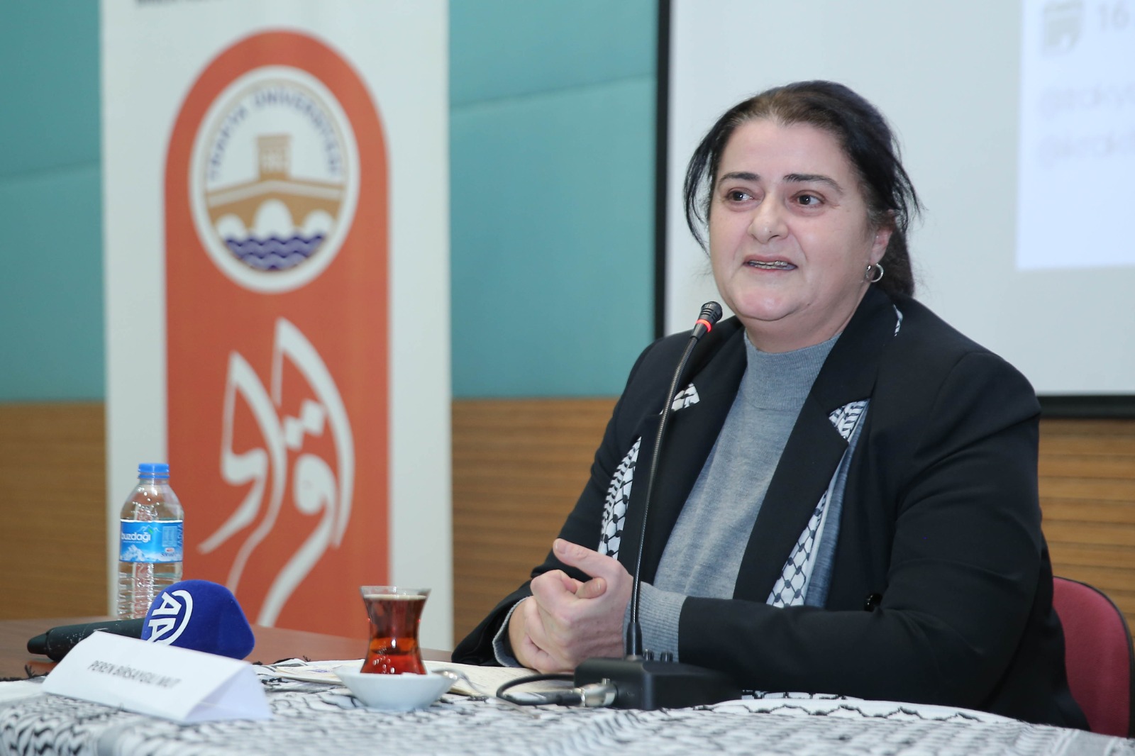'FİLİSTİN DİRENİŞ EDEBİYATI’NIN YÜZYILLIK MÜCADELESİ' KONFERANSI