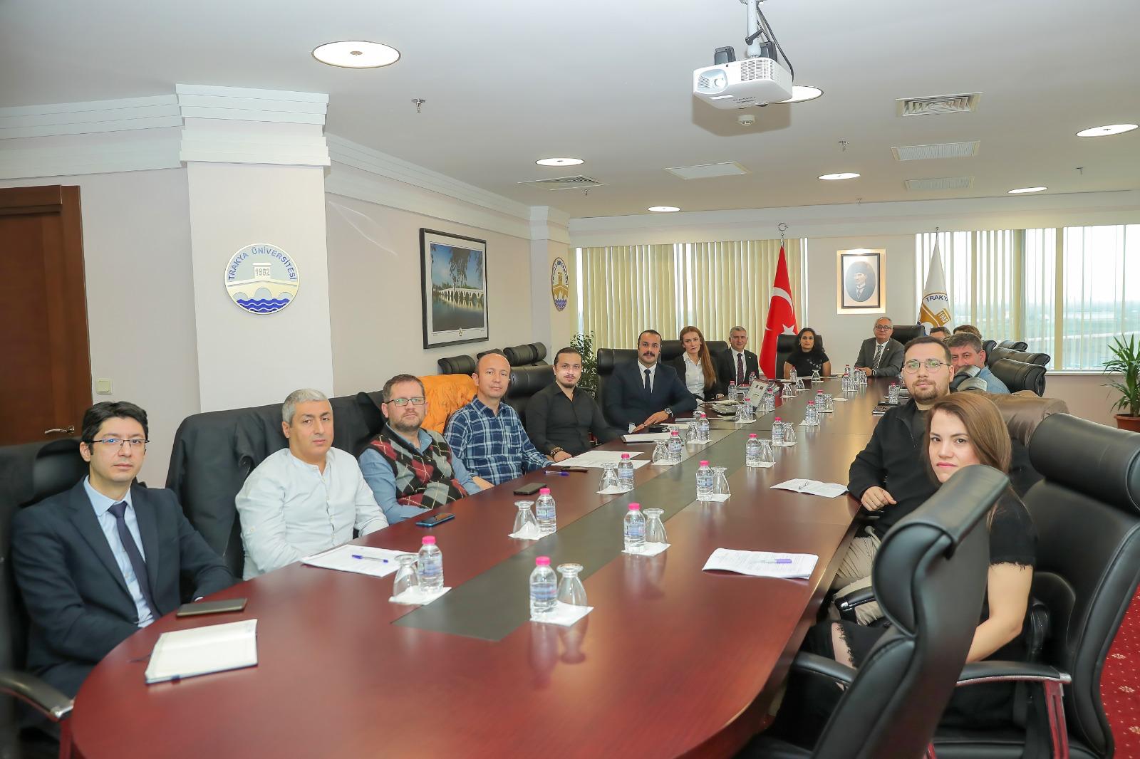 ÜNİVERSİTEMİZDE İŞ SAĞLIĞI VE GÜVENLİĞİ TOPLANTISI