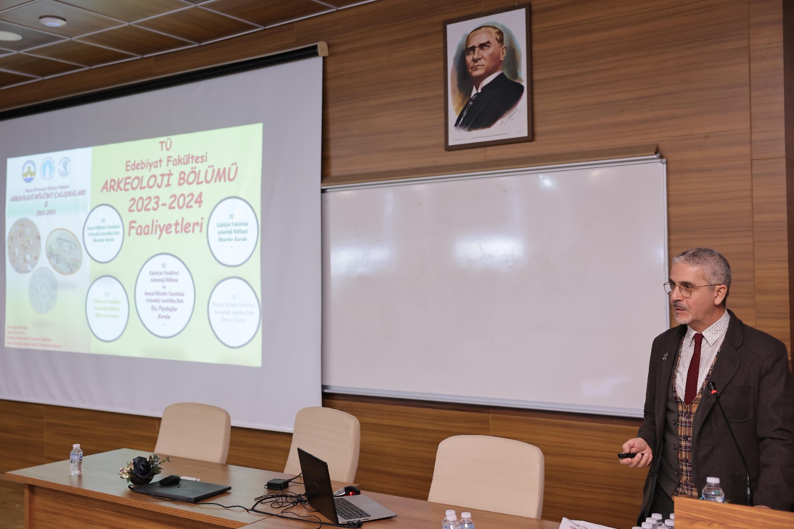 ARKEOLOJİ BÖLÜMÜ ÇALIŞMALARI TOPLANTISININ İKİNCİSİ GERÇEKLEŞTİRİLDİ