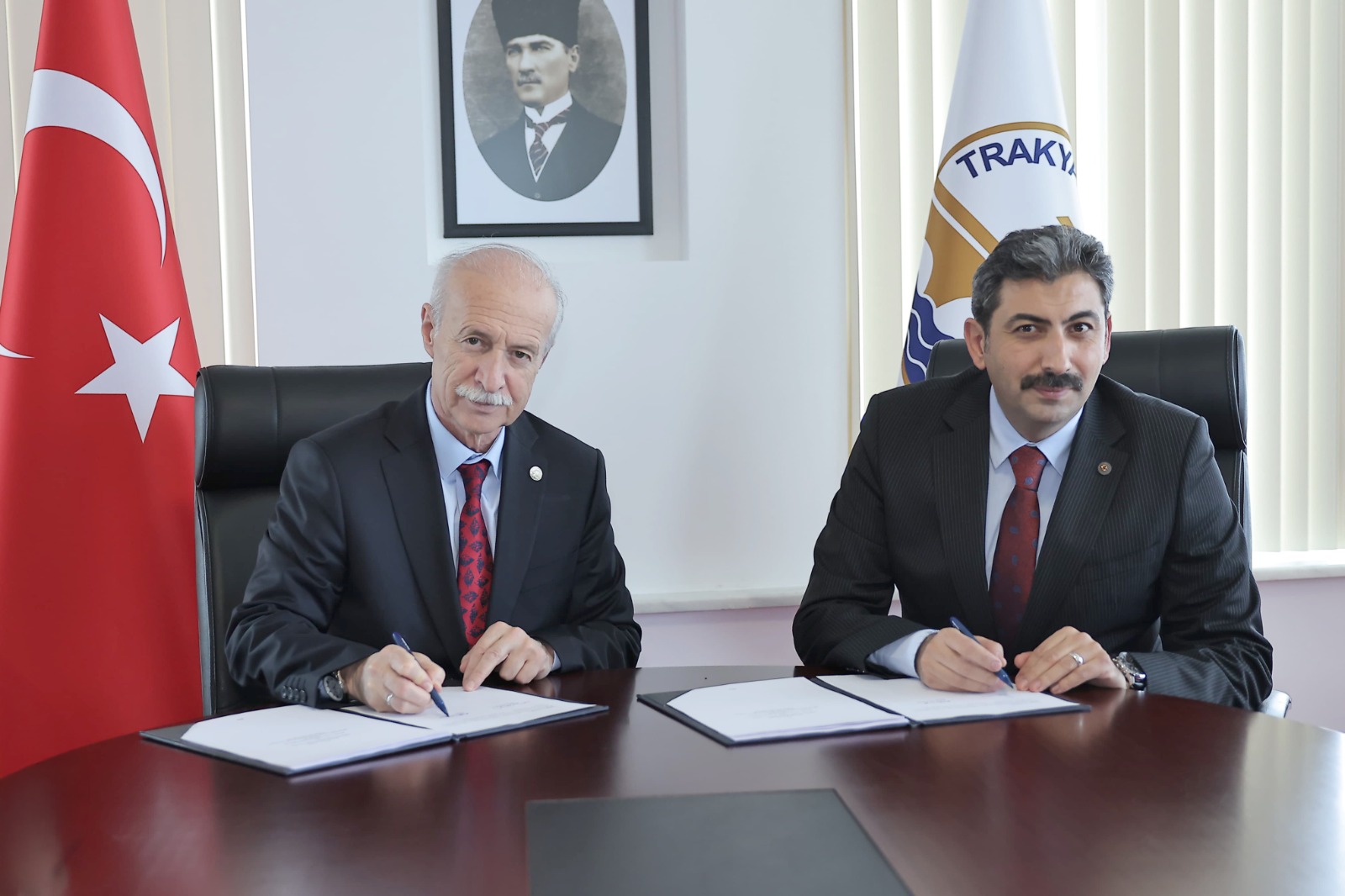 TRAKYA ÜNİVERSİTESİ İLE EDİRNE CUMHURİYET BAŞSAVCILIĞI ARASINDA İŞ BİRLİĞİ PROTOKOLÜ