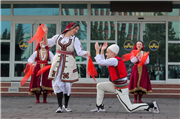 TRAKYA ÜNİVERSİTESİ ULUSLARARASI BALKAN HALK OYUNLARI FESTİVALİ BAŞLADI