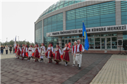 TRAKYA ÜNİVERSİTESİ ULUSLARARASI BALKAN HALK OYUNLARI FESTİVALİ BAŞLADI