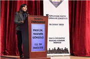 ÜNİVERSİTEMİZDE TOPLUMSAL KATKI ÇALIŞMALARI ÇALIŞTAYI GERÇEKLEŞTİRİLDİ