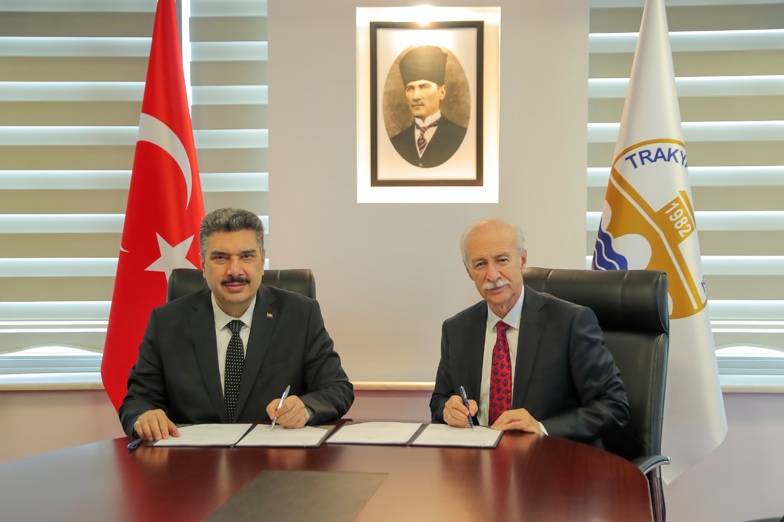 TRAKYA ÜNİVERSİTESİ İLE HAVELSAN ARASINDA İŞ BİRLİĞİ PROTOKOLÜ