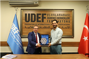 TRAKYA ÜNİVERSİTESİ REKTÖRÜ PROF. DR. ERHAN TABAKOĞLU’NDAN UDEF’E ZİYARET…