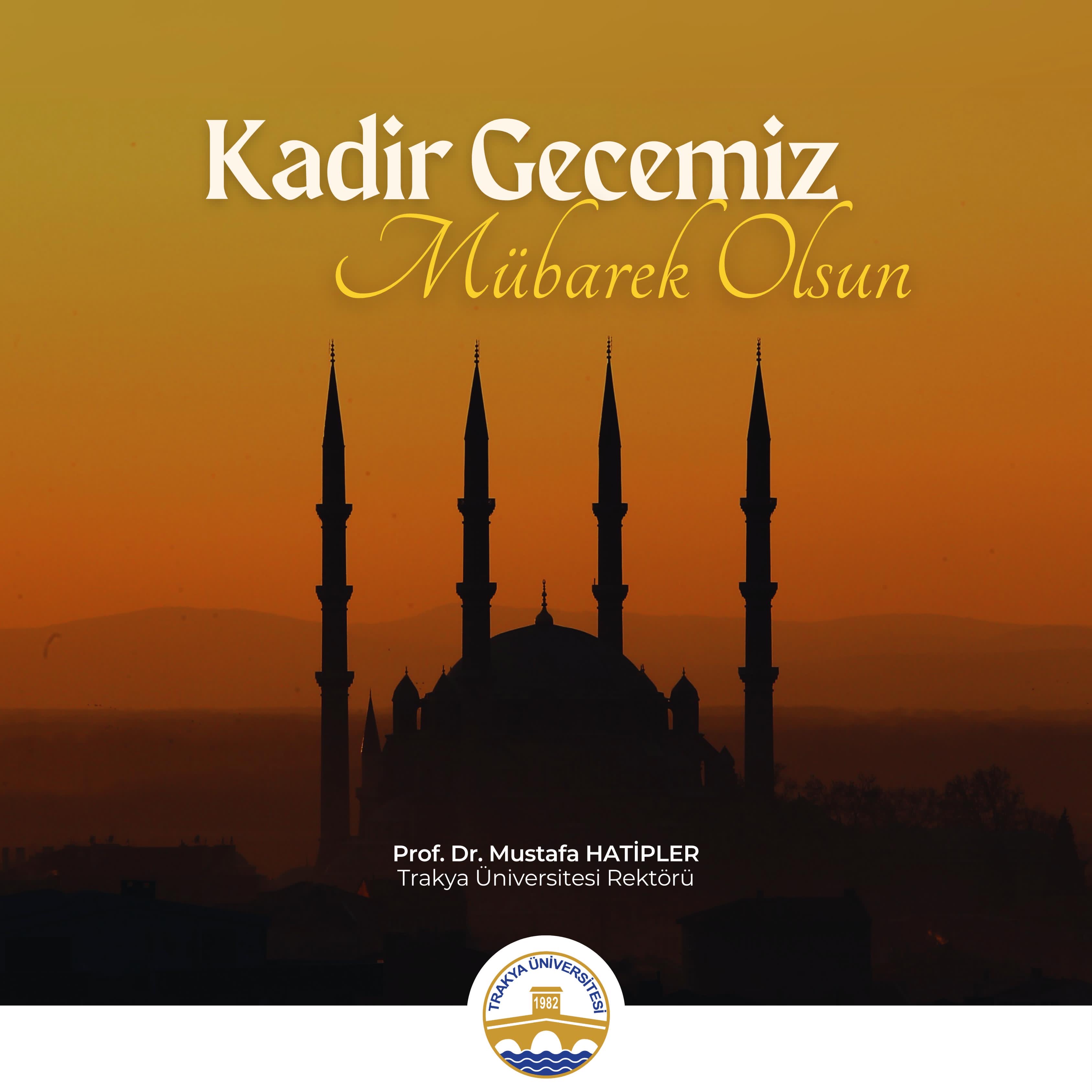 KADİR GECEMİZ MÜBAREK OLSUN