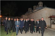 CUMHURBAŞKANI YARDIMCISI CEVDET YILMAZ TRAKYA ÜNİVERSİTESİ SAĞLIK MÜZESİNDEYDİ