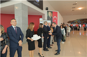 TRAKYA ÜNİVERSİTESİNDE BAYRAMLAŞMA TÖRENİ GERÇEKLEŞTİRİLDİ