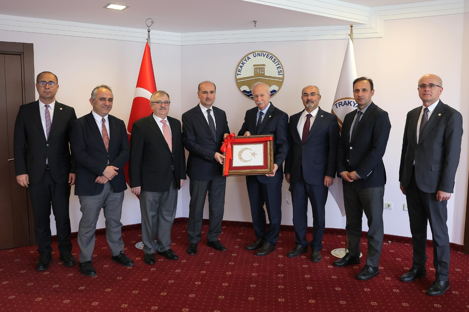 CUMHURBAŞKANLIĞI MİLLİ SARAYLAR BAŞKANI DR. YASİN YILDIZ’DAN ÜNİVERSİTEMİZE ZİYARET