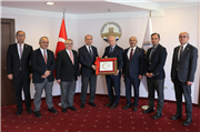 CUMHURBAŞKANLIĞI MİLLİ SARAYLAR BAŞKANI DR. YASİN YILDIZ’DAN ÜNİVERSİTEMİZE ZİYARET