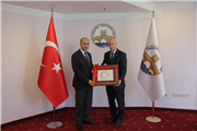 CUMHURBAŞKANLIĞI MİLLİ SARAYLAR BAŞKANI DR. YASİN YILDIZ’DAN ÜNİVERSİTEMİZE ZİYARET