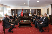 CUMHURBAŞKANLIĞI MİLLİ SARAYLAR BAŞKANI DR. YASİN YILDIZ’DAN ÜNİVERSİTEMİZE ZİYARET