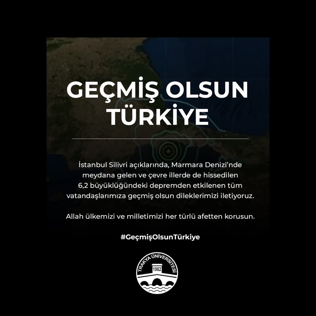 GEÇMİŞ OLSUN TÜRKİYE