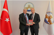 PROF. DR. HÜSEYİN BAĞCI’DAN REKTÖRÜMÜZ PROF. DR. MUSTAFA HATİPLER’E ZİYARET