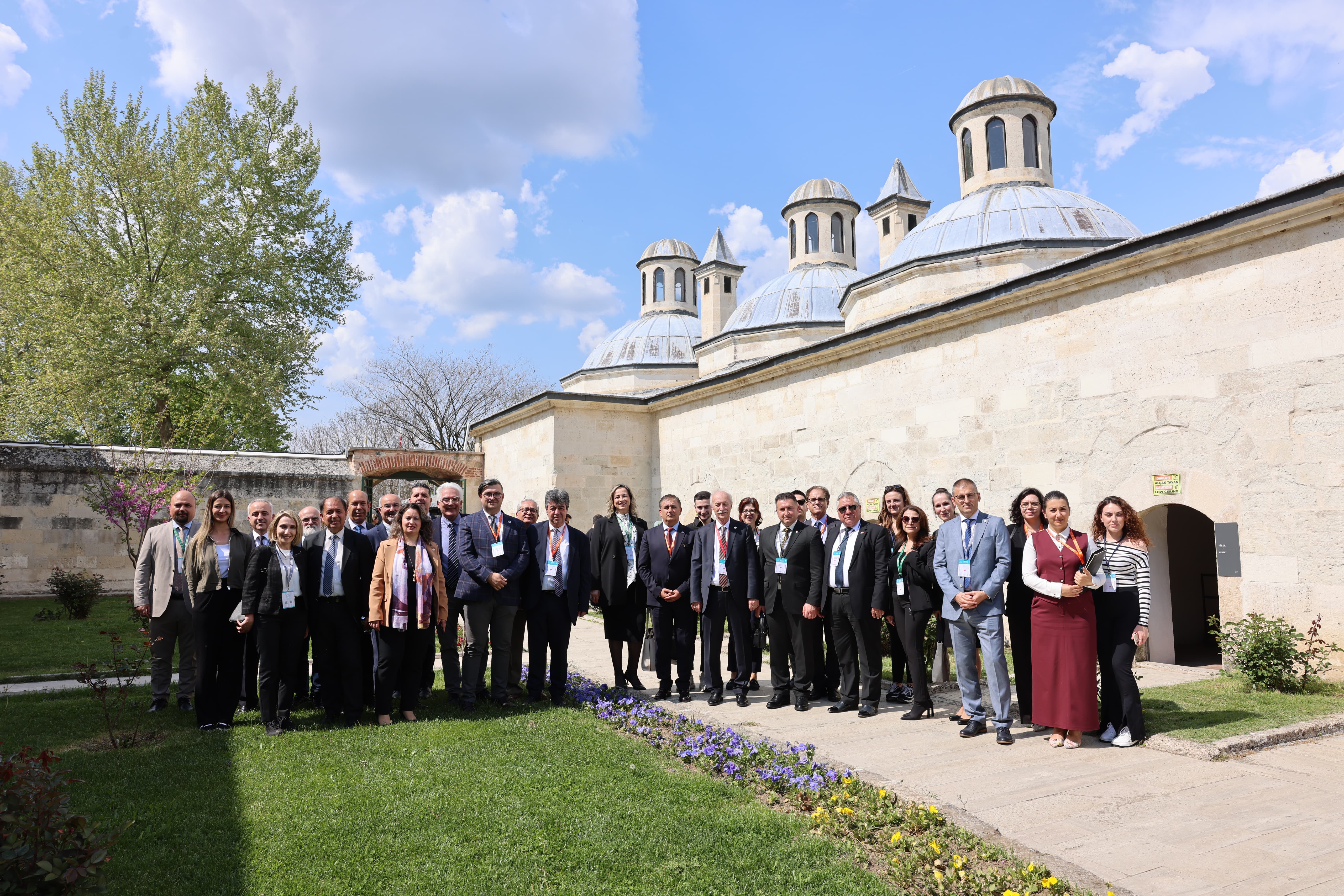 BALKAN ÜLKELERİ REKTÖR VE REKTÖR YARDIMCILARI SAĞLIK MÜZEMİZDEYDİ