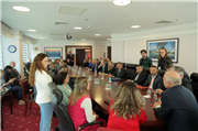 “SAĞLIK TURİZMİNDE İNSAN KAYNAĞI, BİLGİ SİSTEMLERİ VE İNOVASYON" PANELİ REKTÖRÜMÜZ PROF.DR. MUSTAFA HATİPLER MODERATÖRLÜĞÜNDE GERÇEKLEŞTİ