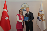 “SAĞLIK TURİZMİNDE İNSAN KAYNAĞI, BİLGİ SİSTEMLERİ VE İNOVASYON" PANELİ REKTÖRÜMÜZ PROF.DR. MUSTAFA HATİPLER MODERATÖRLÜĞÜNDE GERÇEKLEŞTİ