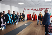 ÜNİVERSİTEMİZ REKTÖRÜ PROF. DR. MUSTAFA HATİPLER’E STARA ZAGORA TRAKİA ÜNİVERSİTESİNDEN FAHRİ DOKTORA ÜNVANI
