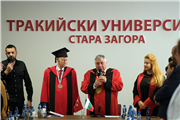 ÜNİVERSİTEMİZ REKTÖRÜ PROF. DR. MUSTAFA HATİPLER’E STARA ZAGORA TRAKİA ÜNİVERSİTESİNDEN FAHRİ DOKTORA ÜNVANI