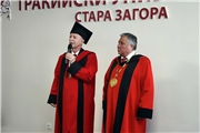 ÜNİVERSİTEMİZ REKTÖRÜ PROF. DR. MUSTAFA HATİPLER’E STARA ZAGORA TRAKİA ÜNİVERSİTESİNDEN FAHRİ DOKTORA ÜNVANI