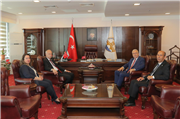 EGE ÜNİVERSİTESİ REKTÖRÜ PROF. DR. NECDET BUDAK’TAN ÜNİVERSİTEMİZE ZİYARET