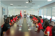 ŞAMPİYON JUDOCULARIMIZDAN REKTÖRÜMÜZE ZİYARET