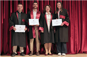 TRAKYA ÜNİVERSİTESİ ECZACILIK FAKÜLTESİNDE MEZUNİYET SEVİNCİ