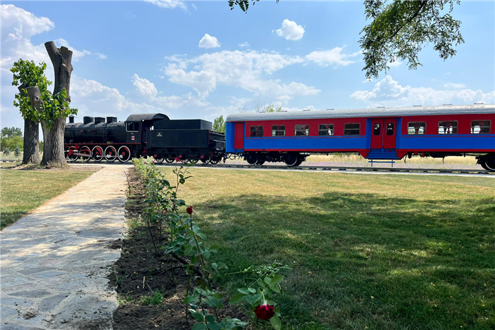 KARAAĞAÇ NOSTALJİK TRENİ ÇEVRE DÜZENLEMESİ TAMAMLANDI