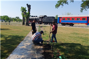 KARAAĞAÇ NOSTALJİK TRENİ ÇEVRE DÜZENLEMESİ TAMAMLANDI