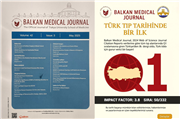 BALKAN MEDİCAL JOURNAL, ÜLKEMİZDE BİRİNCİ ÇEYREK KATEGORİYE YÜKSELEN İLK TIP DERGİSİ OLDU