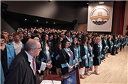 TRAKYA ÜNİVERSİTESİ EDİRNE SOSYAL BİLİMLER MESLEK YÜKSEKOKULUNDA MEZUNİYET HEYECANI