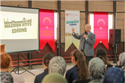 REKTÖR PROF. DR. MUSTAFA HATİPLER, “MAZİDEN ATİYE EDİRNE” GENÇLİK KAMPI’NDA ÖĞRENCİLERLE BULUŞTU