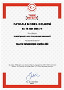 DOÇ. DR. MEHTAP DEDE KODAMAN’A TÜRK PATENT VE MARKA KURUMU’NDAN FAYDALI MODEL BELGESİ
