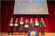 TRAKYA ÜNİVERSİTESİNDE AKADEMİK YÜKSELTME VE ÖDÜL TÖRENİ GERÇEKLEŞTİRİLDİ