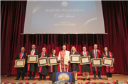 TRAKYA ÜNİVERSİTESİNDE AKADEMİK YÜKSELTME VE ÖDÜL TÖRENİ GERÇEKLEŞTİRİLDİ