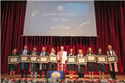 TRAKYA ÜNİVERSİTESİNDE AKADEMİK YÜKSELTME VE ÖDÜL TÖRENİ GERÇEKLEŞTİRİLDİ
