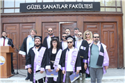 TRAKYA ÜNİVERSİTESİ GÜZEL SANATLAR FAKÜLTESİ MEZUNİYET TÖRENİ