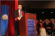 TRAKYA ÜNİVERSİTESİ TIP FAKÜLTESİNDE MEZUNİYET SEVİNCİ