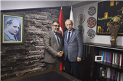 REKTÖRÜMÜZ PROF. DR. MUSTAFA HATİPLER’DEN ANADOLU AJANSINA ZİYARET